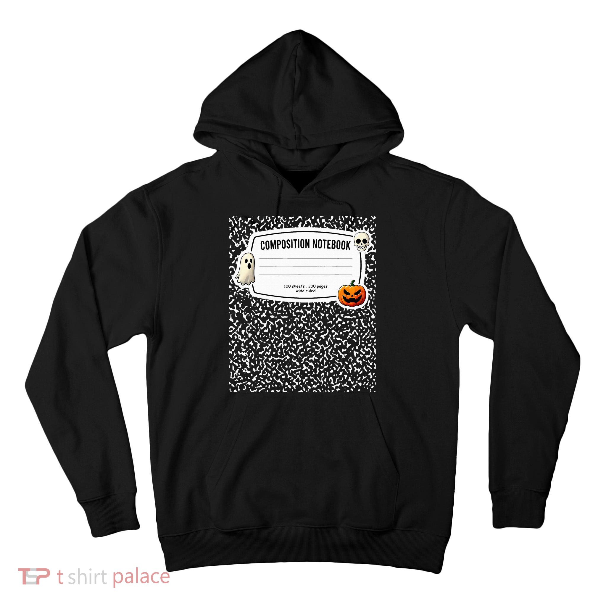 Composition Notebook Costume Adult Halloween For Teachers Tall Hoodie