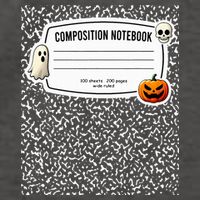 Composition Notebook Costume Adult Halloween For Teachers Vector Backpack