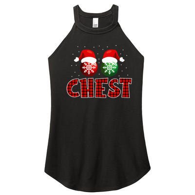 Chest Nuts Christmas Matching Couples Chestnuts Women’s Perfect Tri Rocker Tank