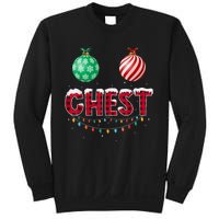 Chest Nuts Christmas Shirt Funny Matching Couple Chestnuts Sweatshirt