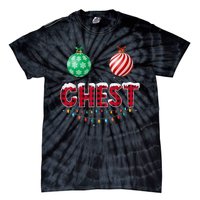 Chest Nuts Christmas Shirt Funny Matching Couple Chestnuts Tie-Dye T-Shirt