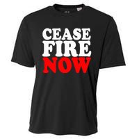 Ceasefire NOW  Cooling Performance Crew T-Shirt