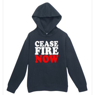 Ceasefire NOW  Urban Pullover Hoodie