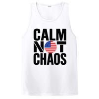 Calm Not Chaos Bold Political PosiCharge Competitor Tank