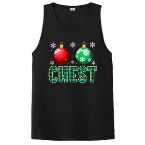 Chest Nuts Christmas Matching Couple Chestnuts PosiCharge Competitor Tank