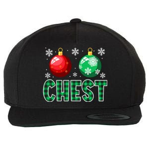 Chest Nuts Christmas Matching Couple Chestnuts Wool Snapback Cap