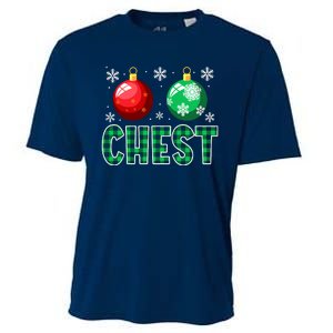 Chest Nuts Christmas Matching Couple Chestnuts Cooling Performance Crew T-Shirt