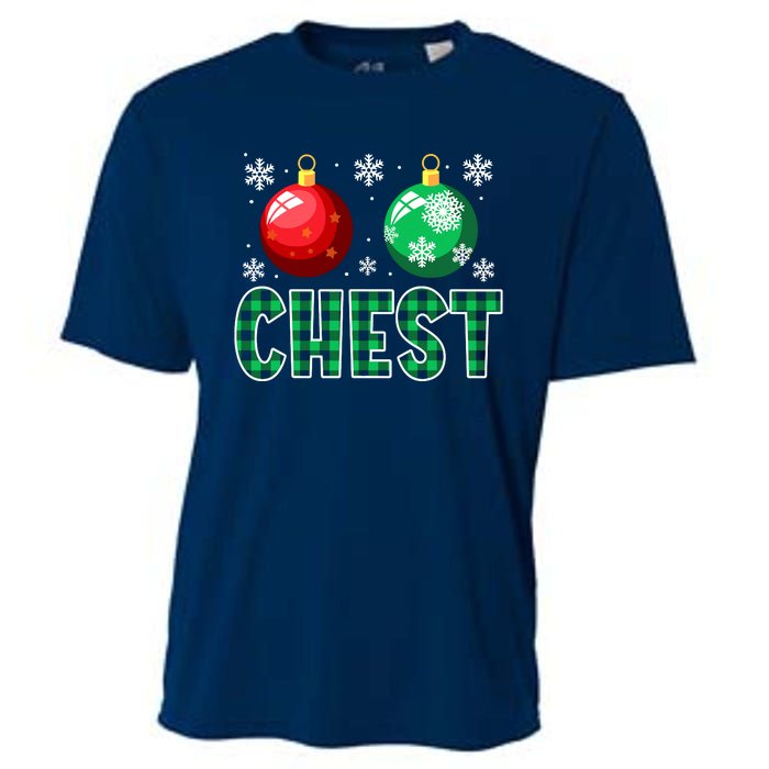 Chest Nuts Christmas Matching Couple Chestnuts Cooling Performance Crew T-Shirt