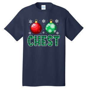 Chest Nuts Christmas Matching Couple Chestnuts Tall T-Shirt