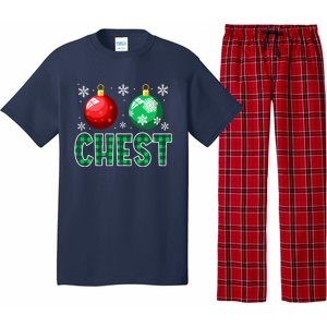 Chest Nuts Christmas Matching Couple Chestnuts Pajama Set