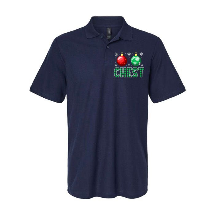 Chest Nuts Christmas Matching Couple Chestnuts Softstyle Adult Sport Polo