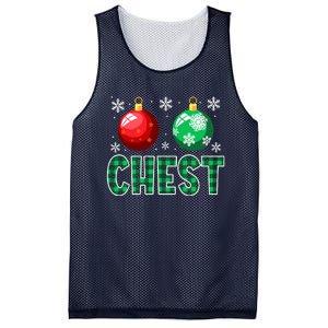 Chest Nuts Christmas Matching Couple Chestnuts Mesh Reversible Basketball Jersey Tank