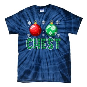 Chest Nuts Christmas Matching Couple Chestnuts Tie-Dye T-Shirt