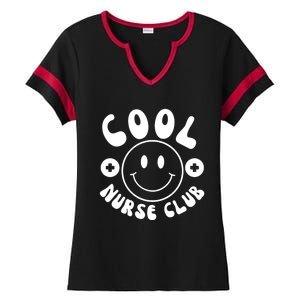 Cute Nurse Cool Nurse Club Groovy Nurse Week Gift Ladies Halftime Notch Neck Tee