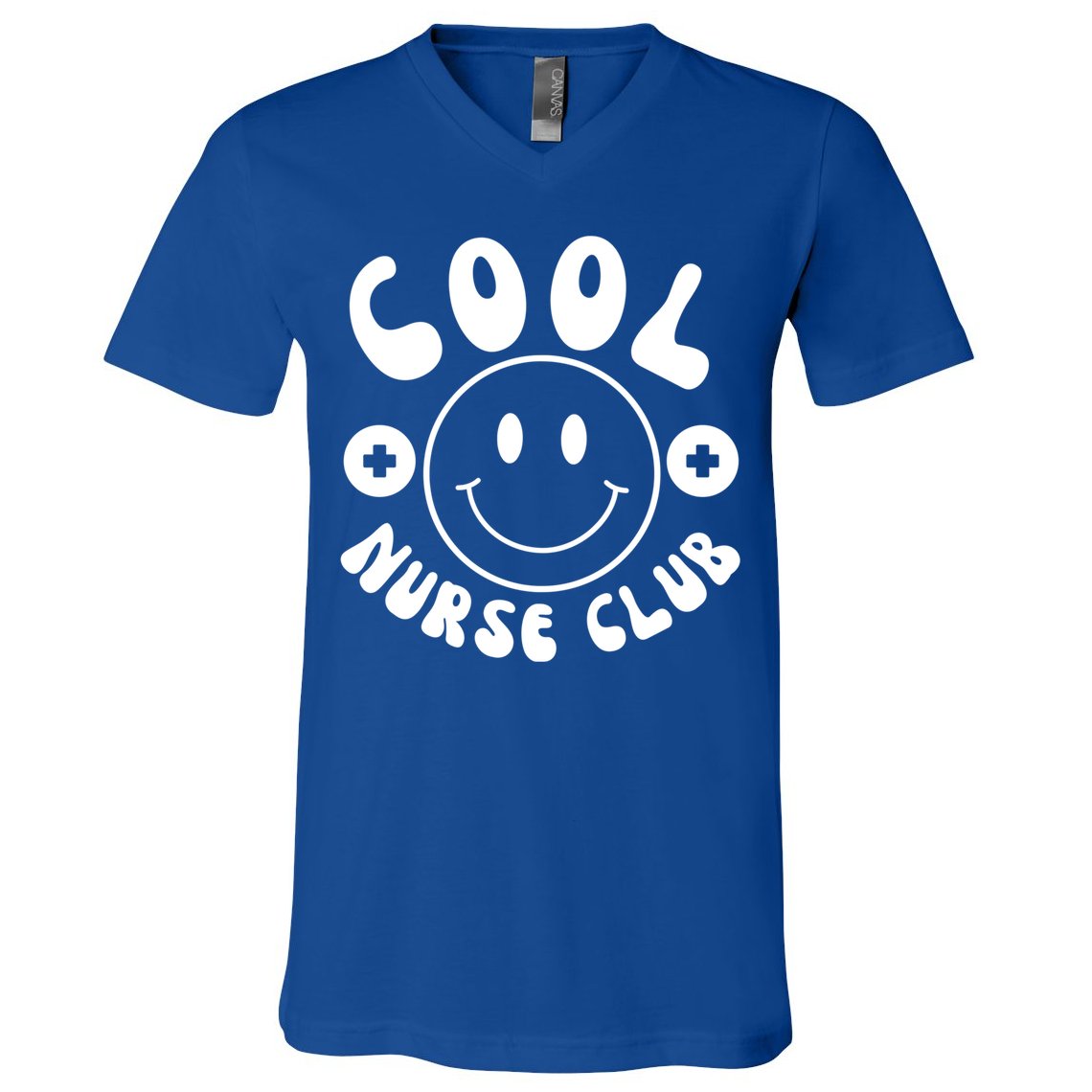 Cute Nurse Cool Nurse Club Groovy Nurse Week Gift V-Neck T-Shirt