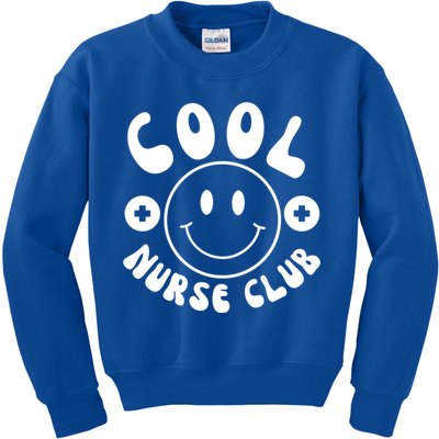 Cute Nurse Cool Nurse Club Groovy Nurse Week Gift Kids Sweatshirt