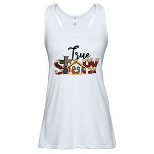 Christmas Nativity Christian Women True Story Ladies Essential Flowy Tank