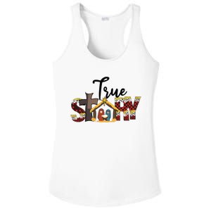 Christmas Nativity Christian Women True Story Ladies PosiCharge Competitor Racerback Tank