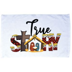 Christmas Nativity Christian Women True Story Microfiber Hand Towel