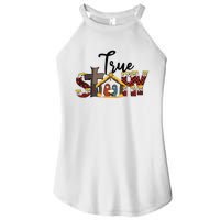 Christmas Nativity Christian Women True Story Women's Perfect Tri Rocker Tank