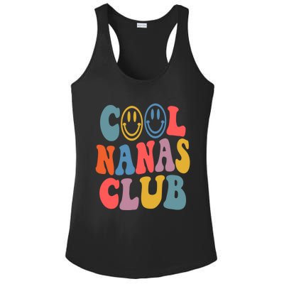 Cool Nanas Club Cool Grandma Promoted To Grandma Gift Ladies PosiCharge Competitor Racerback Tank