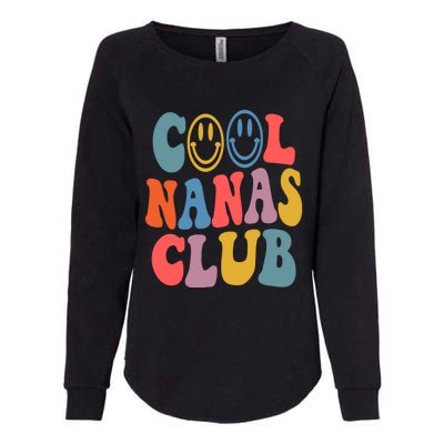 Cool Nanas Club Cool Grandma Promoted To Grandma Gift Womens California Wash Sweatshirt