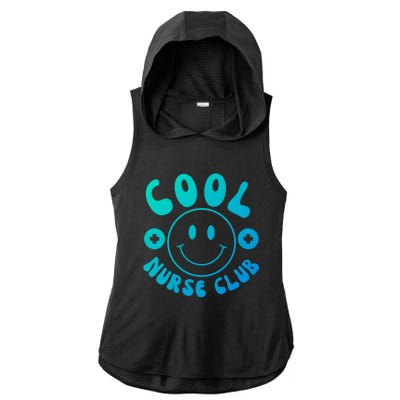 Cute Nurse Cool Nurse Club Groovy Nurse Week Gift Ladies PosiCharge Tri-Blend Wicking Draft Hoodie Tank