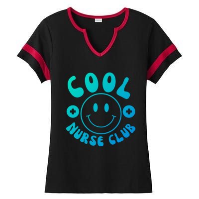 Cute Nurse Cool Nurse Club Groovy Nurse Week Gift Ladies Halftime Notch Neck Tee