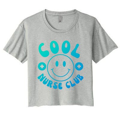 Cute Nurse Cool Nurse Club Groovy Nurse Week Gift Women's Crop Top Tee