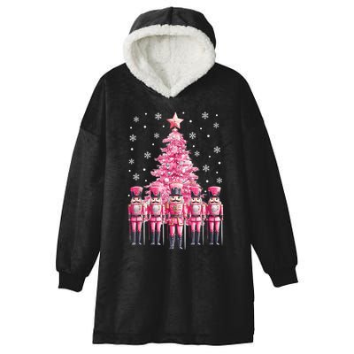 Christmas Nutcracker Christmas Tree Matching Family Hooded Wearable Blanket