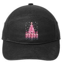 Christmas Nutcracker Christmas Tree Matching Family 7-Panel Snapback Hat