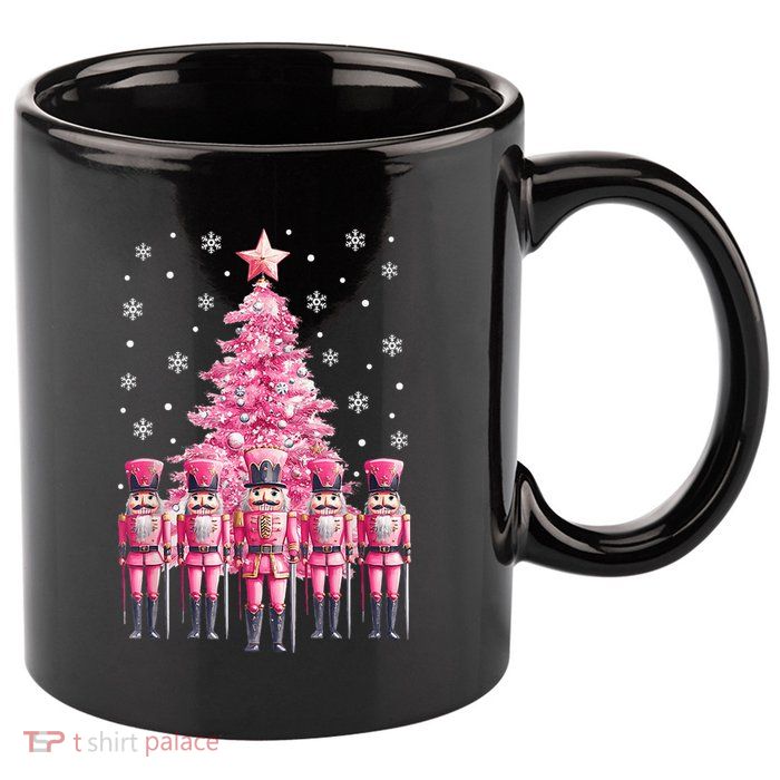 Christmas Nutcracker Christmas Tree Matching Family 11oz C Handle Ceramic Mug