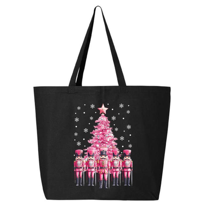 Christmas Nutcracker Christmas Tree Matching Family 25L Jumbo Tote
