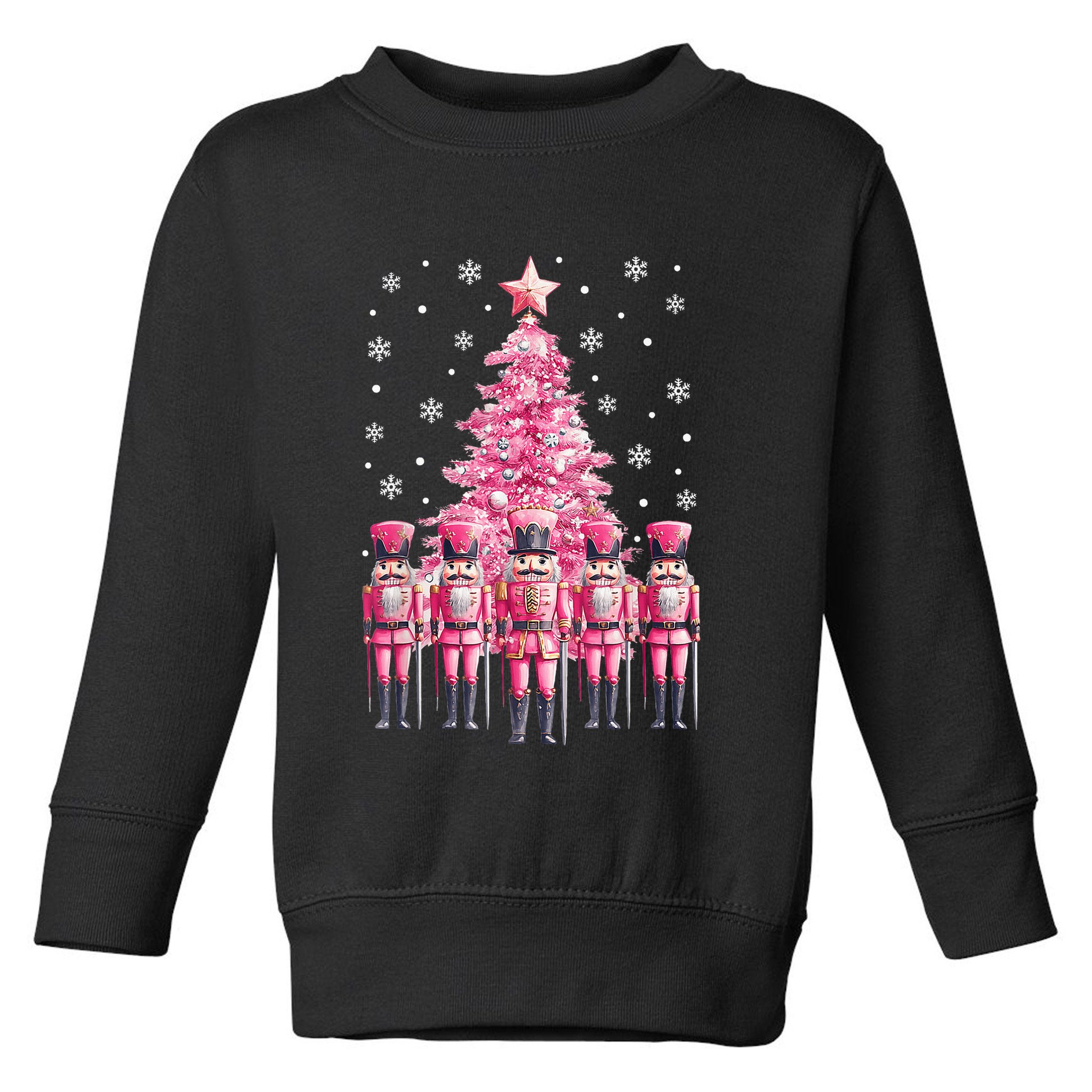 Christmas Nutcracker Christmas Tree Matching Family Toddler Sweatshirt