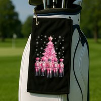 Christmas Nutcracker Christmas Tree Matching Family Golf Towel