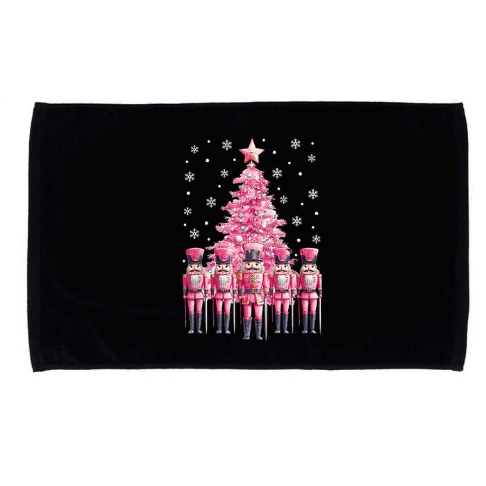 Christmas Nutcracker Christmas Tree Matching Family Microfiber Hand Towel