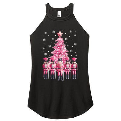Christmas Nutcracker Christmas Tree Matching Family Women's Perfect Tri Rocker Tank