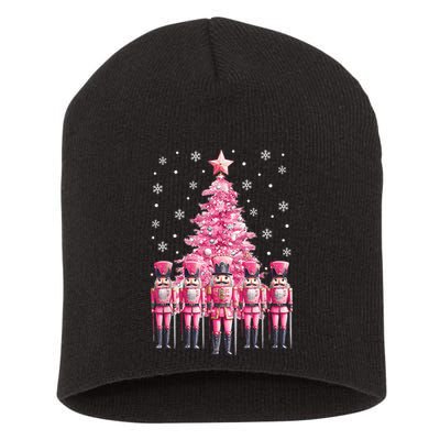 Christmas Nutcracker Christmas Tree Matching Family Short Acrylic Beanie