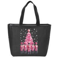 Christmas Nutcracker Christmas Tree Matching Family Zip Tote Bag