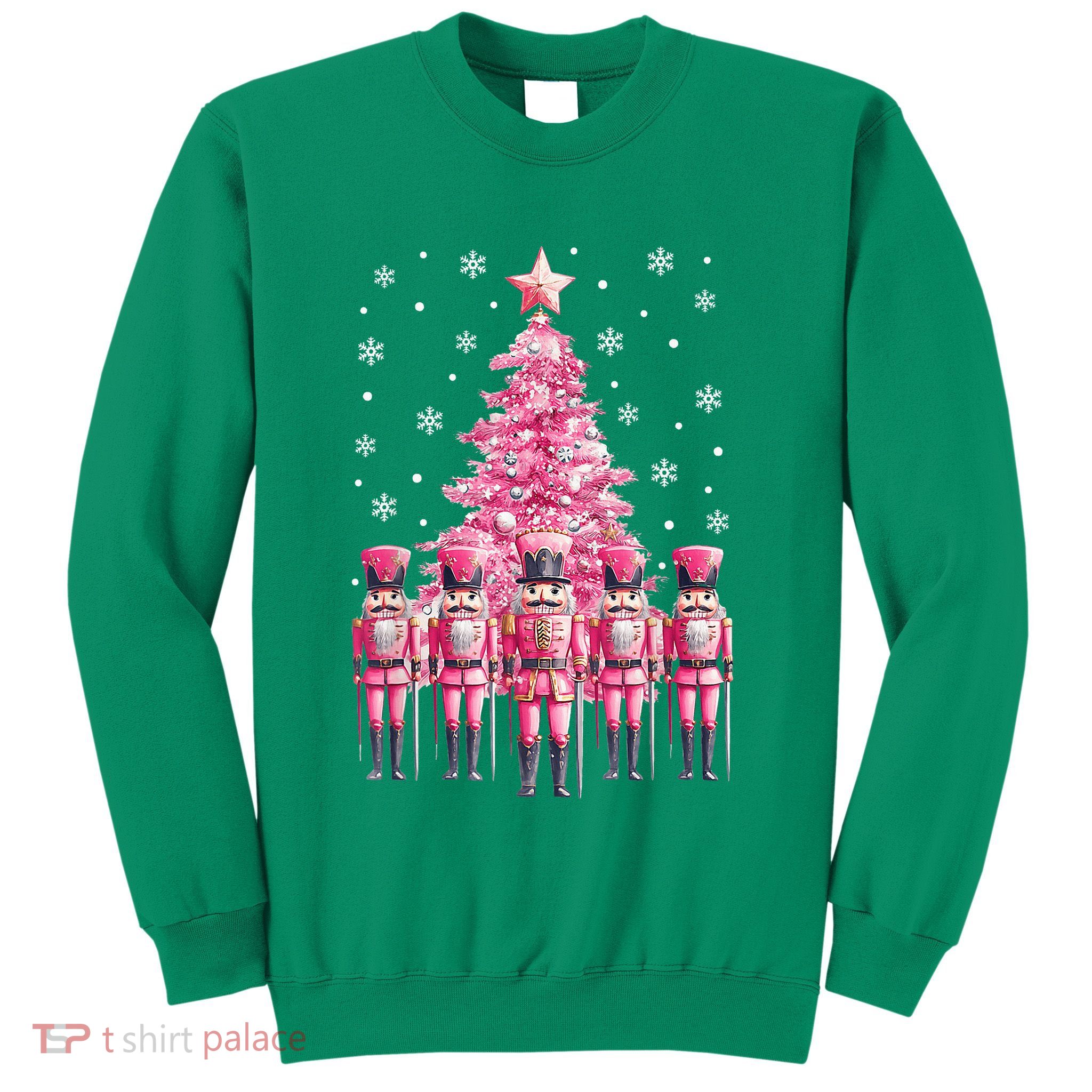 Christmas Nutcracker Christmas Tree Matching Family Sweatshirt