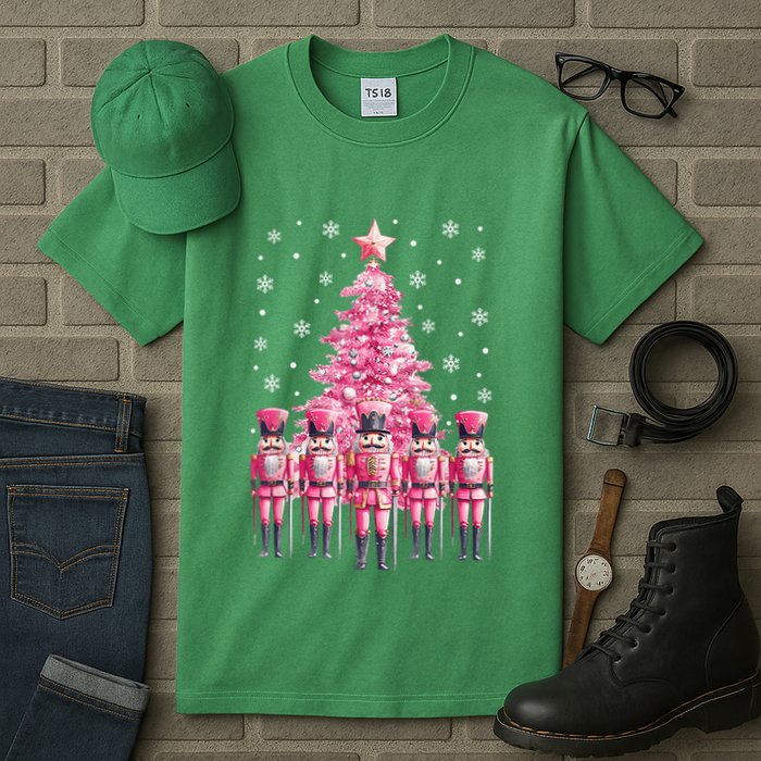 Christmas Nutcracker Christmas Tree Matching Family Tall T-Shirt