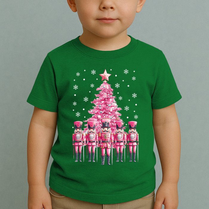 Christmas Nutcracker Christmas Tree Matching Family Toddler T-Shirt