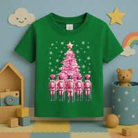 Christmas Nutcracker Christmas Tree Matching Family Toddler T-Shirt