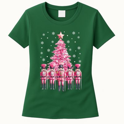 Christmas Nutcracker Christmas Tree Matching Family Womens T-Shirt