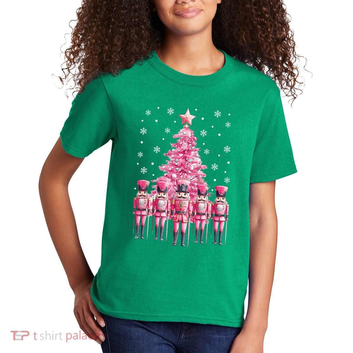 Christmas Nutcracker Christmas Tree Matching Family Kids T-Shirt