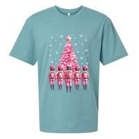 Christmas Nutcracker Christmas Tree Matching Family Sueded Cloud Jersey T-Shirt