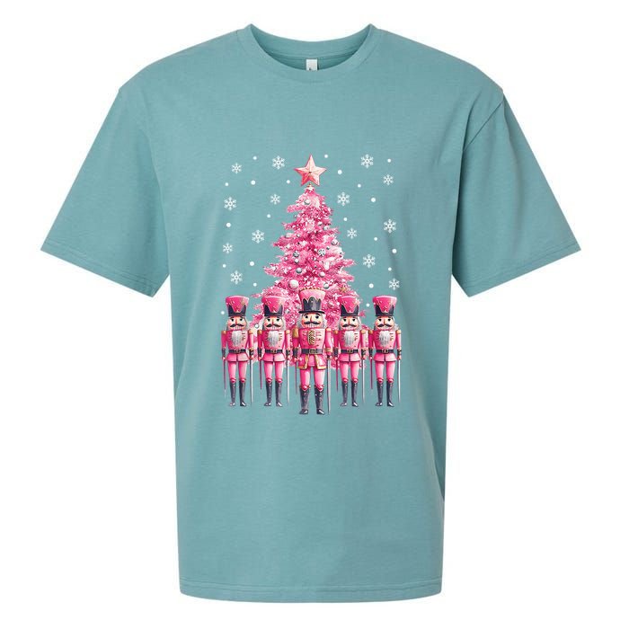 Christmas Nutcracker Christmas Tree Matching Family Sueded Cloud Jersey T-Shirt