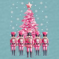 Christmas Nutcracker Christmas Tree Matching Family Sueded Cloud Jersey T-Shirt