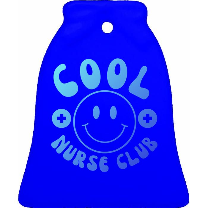 Cute Nurse Cool Nurse Club Groovy Nurse Week Gift Ceramic Bell Ornament