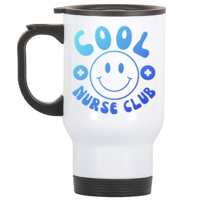 Cute Nurse Cool Nurse Club Groovy Nurse Week Gift Stainless Steel Travel Mug